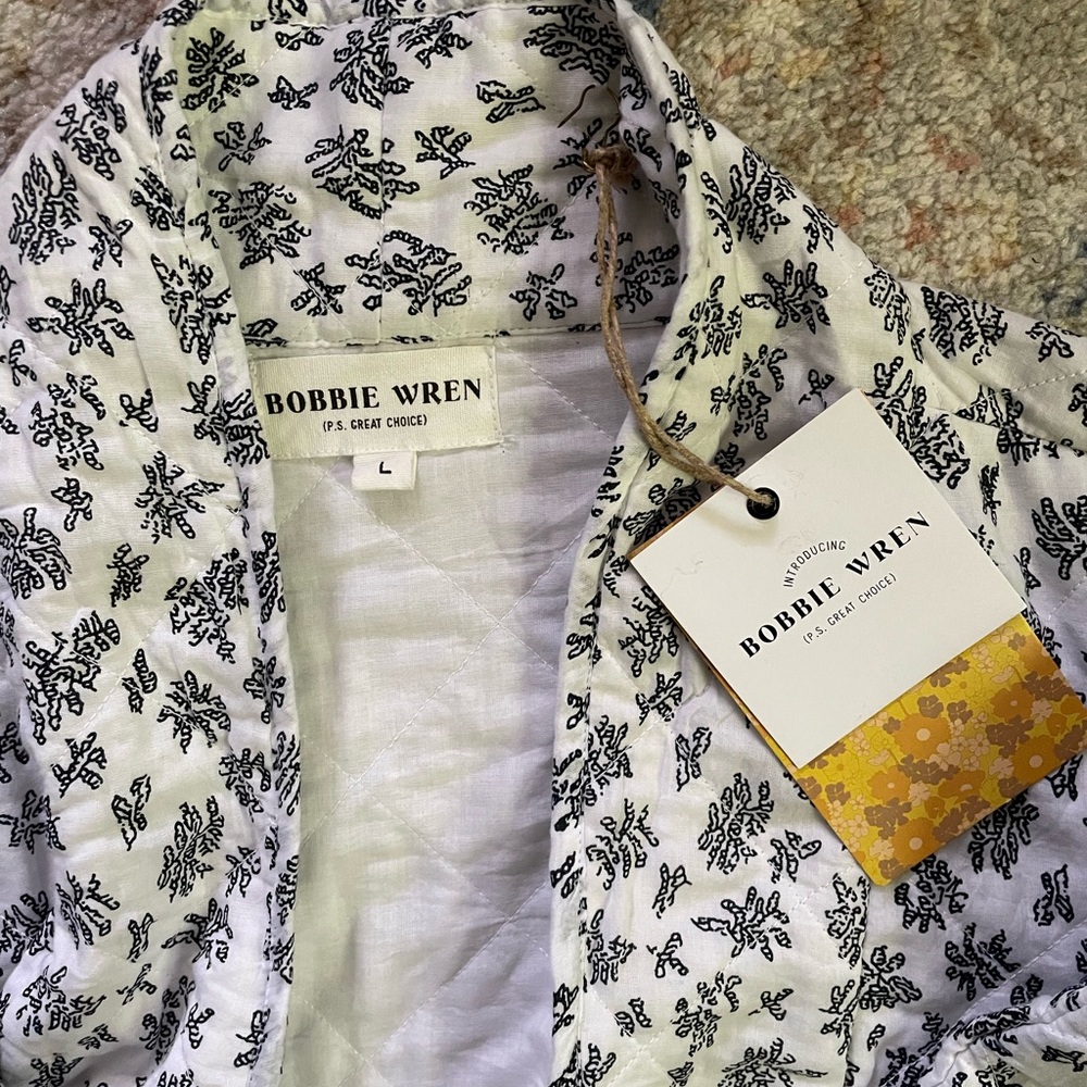 NWT Clad & Cloth Bobbie Wren Quilted Jacket